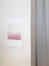 Load image into Gallery viewer, Elbe (rosa) - The Pink River  - A Poster (signed)