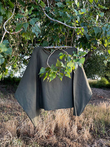 The Cotton Sweater - Olive green - Pre-Order